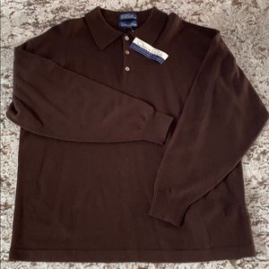 NWT Oscar dr la Renta Merino Wool Sweater Top L